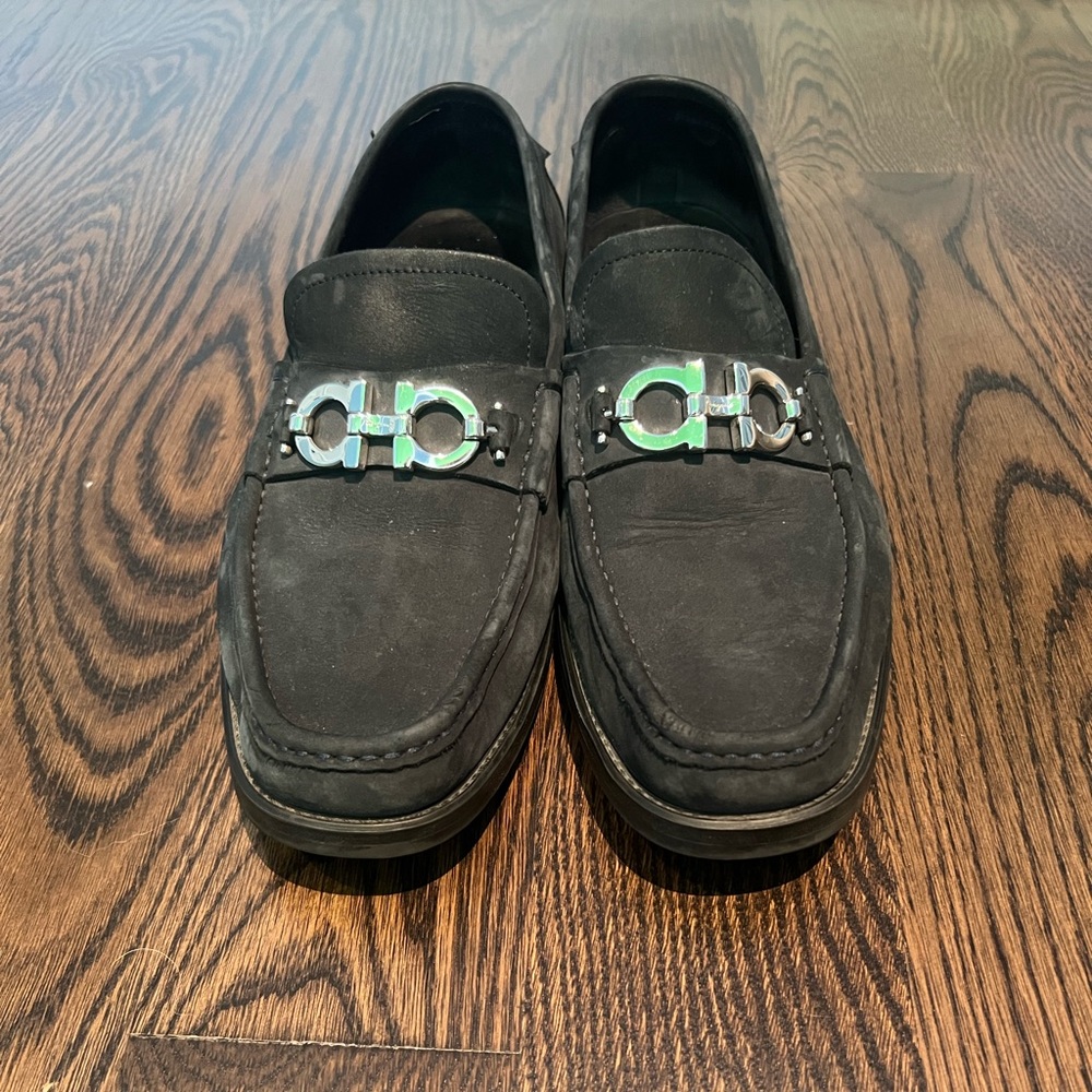 Salvatore Ferragamo suede shoes